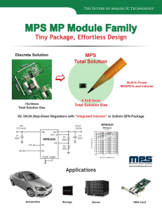 MPS MP Module Family