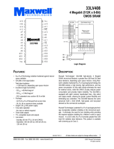 33LV408 - Maxwell Technologies