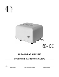 alita linear air pump