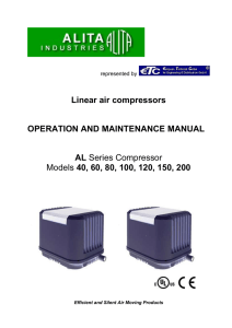 Linearpumpen und – kompressoren