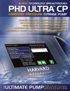 CP Syringe Pump Brochure