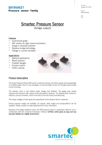Smartec Pressure Sensor