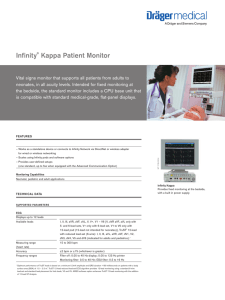 Infinity® Kappa Patient Monitor