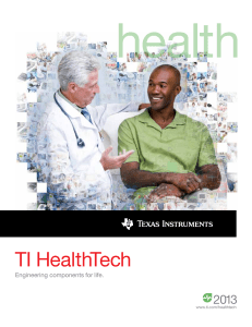 TI HealthTech Health Guide (Rev. A)