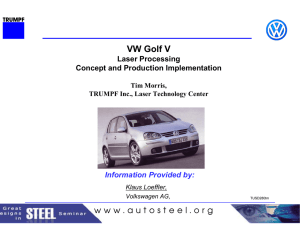 VW Golf V - Autosteel