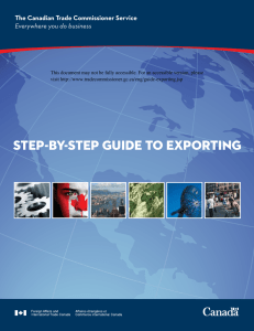 STEP-BY-STEP Guide TO EXPORTING