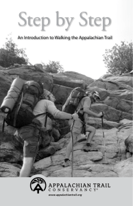 Step by Step - Appalachian Trail Conservancy