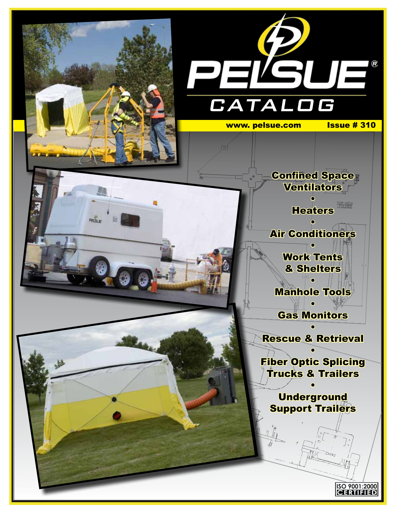 Pelsue High-Rise Work Tent - Each