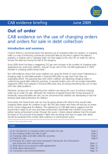 Out of order - Citizens Advice