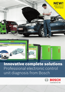 Innovative complete solutions: Professional electronic