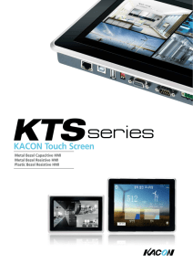 KTSseries KACON Touch Screen