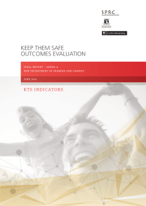 KTS Indicators Final Report - Keep Them Safe