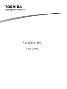 RevoDrive 350 User Guide