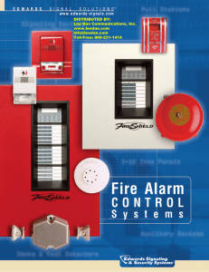 EDWARDS FireShield Conventional Fire Alarm Control