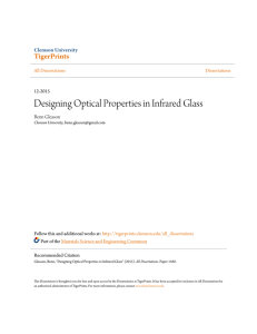 Designing Optical Properties in Infrared Glass
