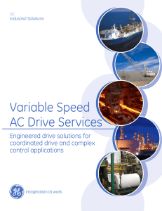 Variable Speed AC Drive Services