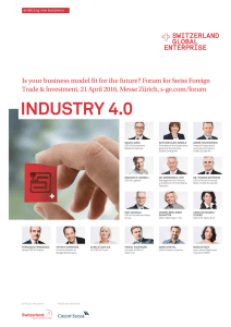 industry 4.0 - Switzerland Global Enterprise