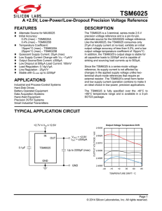 TSM6025 - Silicon Labs