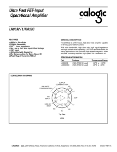 LH0032CG - Calogic, LLC