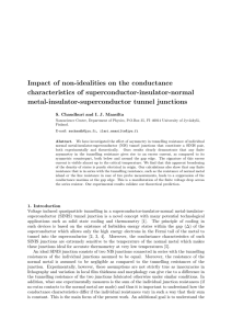 Impact of non-idealities on the conductance characteristics of