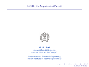 EE101: Op Amp circuits (Part 4)