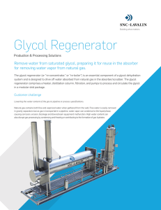 Glycol Regenerator - SNC