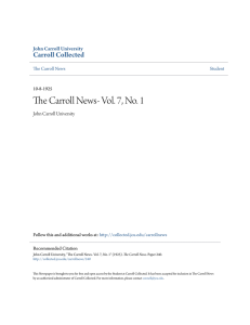 The Carrol News