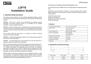 LDFT8 Installation Guide