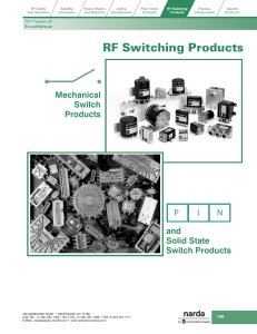 RF Switching Products
