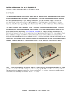 Building an S-Parameter Test Set for the VNWA-3E