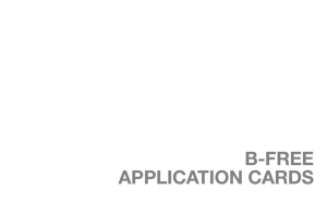 b-free application cards