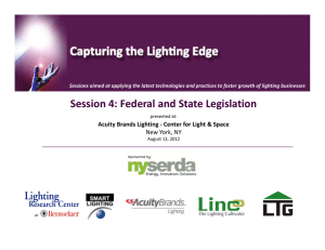 Session 4: Federal and State Legislation