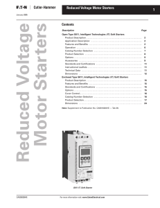 S811 Soft Starters