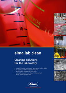 elma lab clean