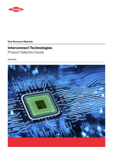 Interconnect Technologies Product Selection Guide