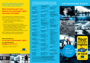 Passenger Rights - Antwerp Airport