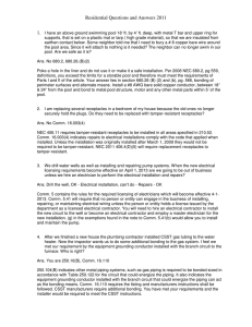 2011 Residential Questions and Answers 2011