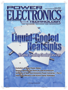 Liquid Cooled Heatsinks Enable Smaller, Cooler Devices