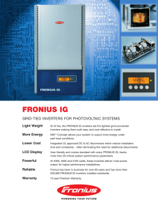 Fronius IG 4000-5100