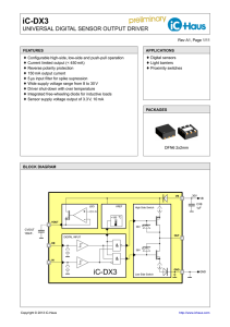 iC-DX3 Datasheet - iC-Haus