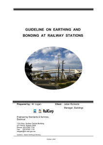 Guideline on Earthing and Bonding at Railway Stations