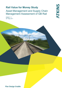 Asset management and supply chain management assessment of