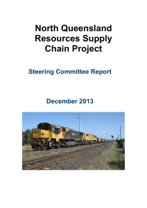 North Queensland Resources Supply Chain Project