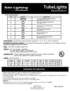 TubeLights_Specification 2011