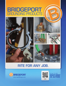 Grounding Products Brochure