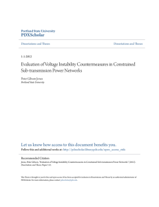 Evaluation of Voltage Instability Countermeasures in