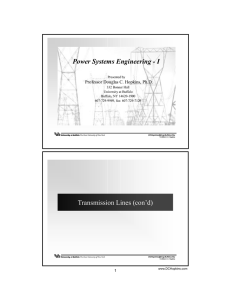 Power Systems Engineering