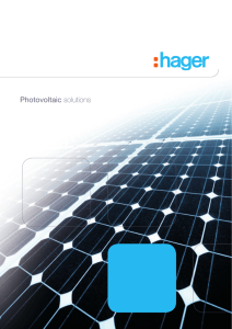 Photovoltaic solutions