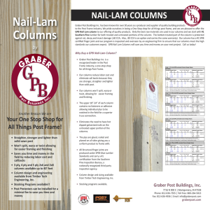Nail-Lam Columns