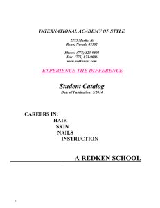 View Our Catalogue - International Academy Of Style